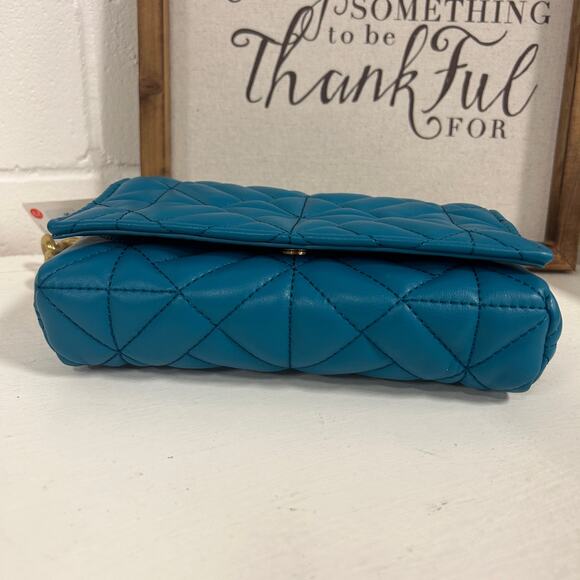 ZARA Quilted Chain Shoulder Bag Purse - Picture 9 of 12